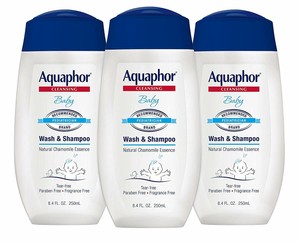 aquaphor baby wash and shampoo