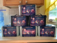 IonUV , sani-case UV LED sterilizing travel bag , grey, black, light blue