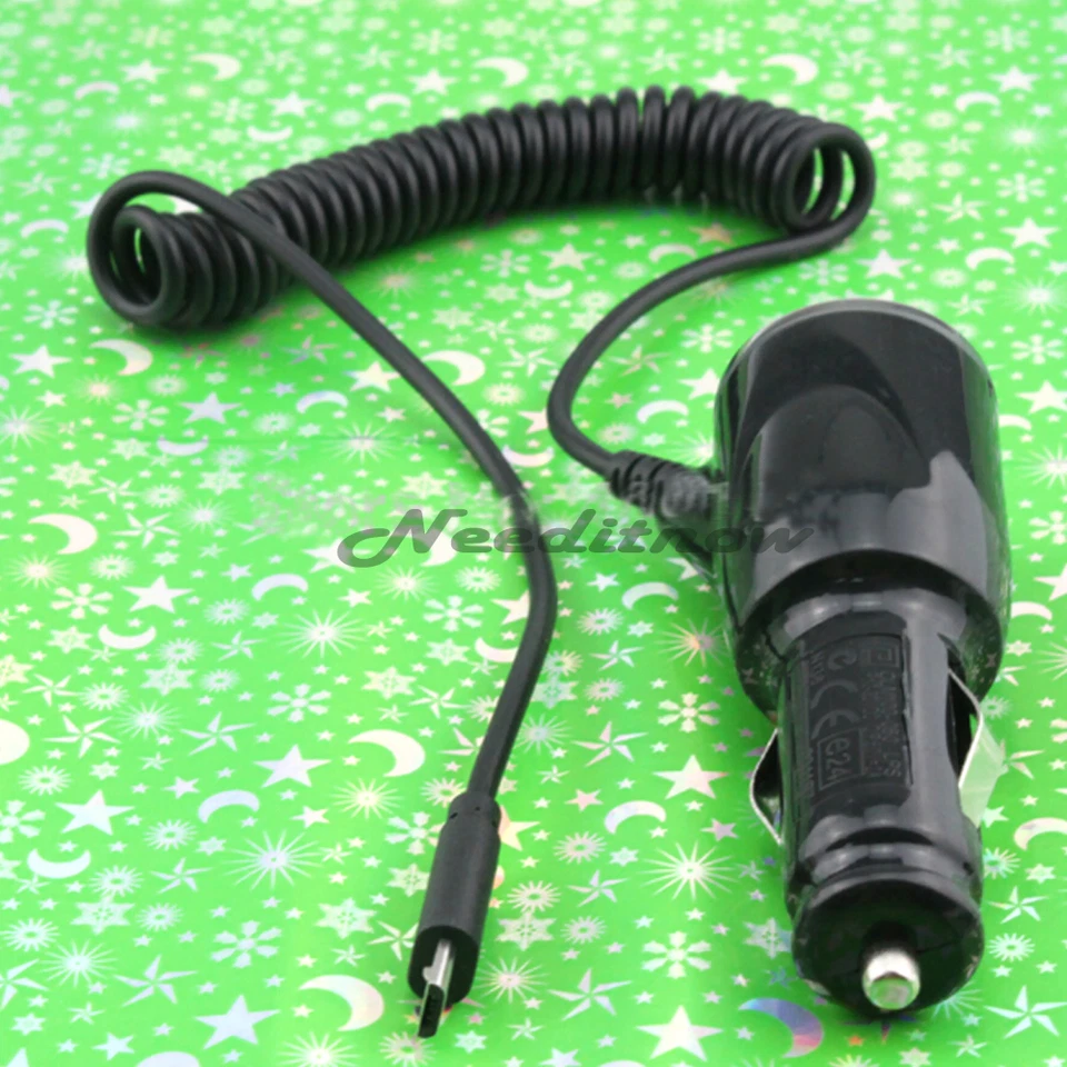 Cargador Coche 2 En 1 para Samsung HTC Nokia + Cable Alta Calidad Foto 2 de 3