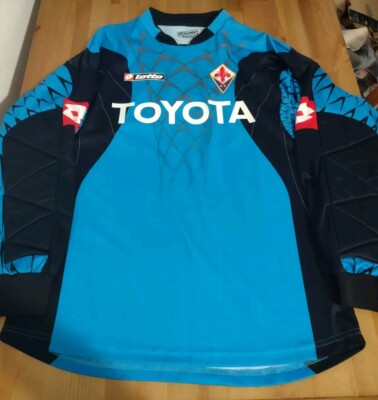 Y2K ACF Fiorentina Authentic 07/08 Lotto Away Goalkeeper Jersey Size Men Large