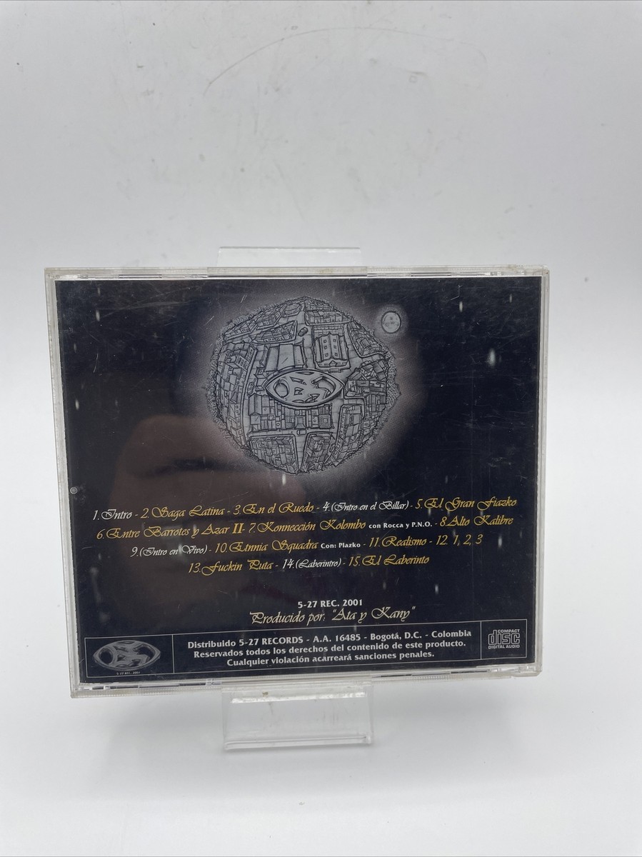 LA ETNNIA STRESS DOLOR & ADRENALINA ORIGINAL CD COLOMBIA 2001 | eBay