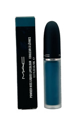 Color de labios líquido MAC Powder Kiss #Goodjeans - 0,17 oz - Nuevo en caja