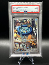 Pokémon TCG Squirtle #148 Scarlet & Violet Stellar Crown PSA 9 Mint