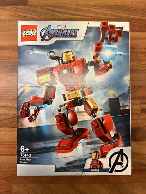LEGO Marvel Super Heroes Iron Man Mech 76140 Retired Rare 5702016618020  UK