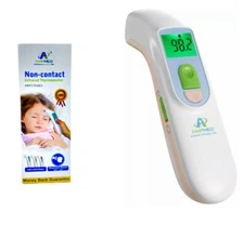 Amplim Medical Grade Noncontact Digital Infrared Forehead Thermometer for... 