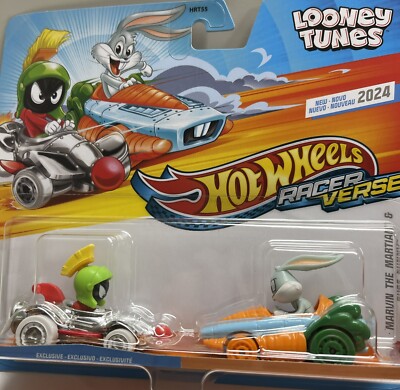 HOT WHEELS RACER VERSE NEW 2024 “ MARVIN THE MARTIAN & BUGS BUNNY