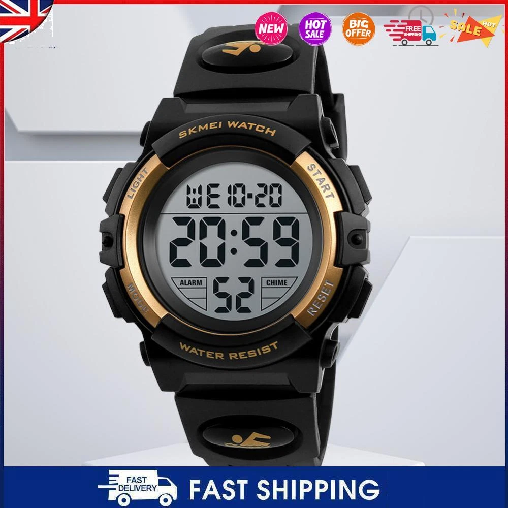 Shockproof 50m Waterproof Best Gift LED Electronic Watches for
