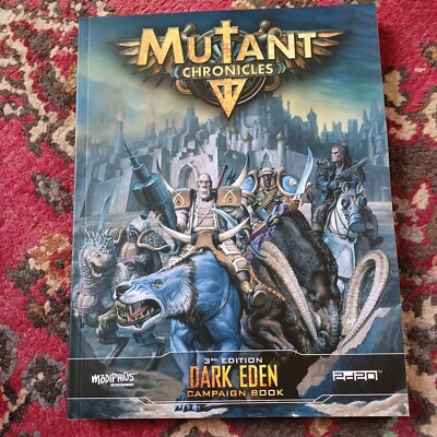 Modiphius: 2d20 Campaign Book for Mutant Chronicles 3rd Edition - DARK EDEN