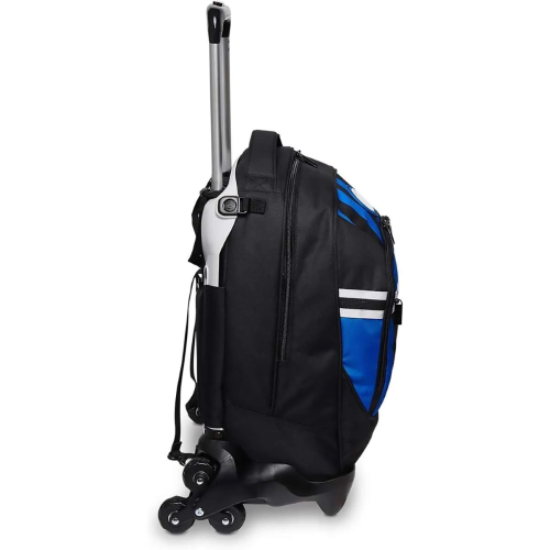 FC Inter Trolley Jack 3 Ruote Seven Zaino Scuola Prodotto ufficiale - Foto 4 di 5