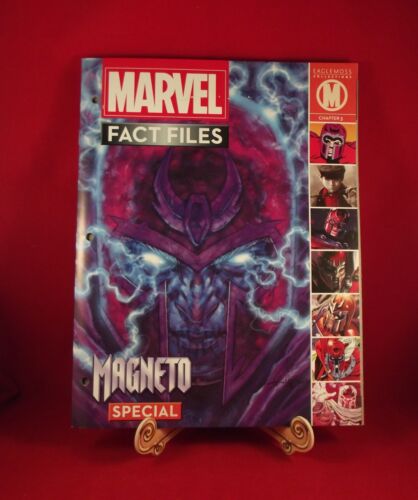 Marvel Comics ~ Fact Files Special #4 ~ MAGNETO ~ Statua con rivista 2014 - Foto 2 di 8