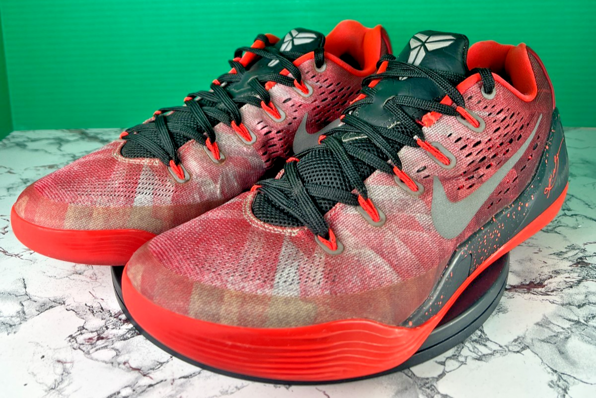 Nike Kobe 9 EM Low Philippines Premium Red Black 652908-606 Men's