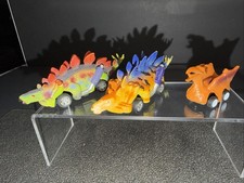 Dinosaur Racers Cars Lot of 3 Dino Toy Cars Pull Back And Go