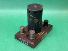 Antique Rubicon Resistance Standard ? 1 Ohm 2 Amps Resistor - UNTESTED