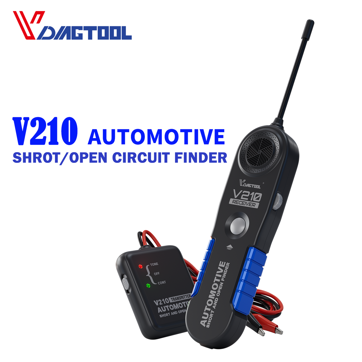 VDIAGTOOL V210 Auto Electrical Open & Short Finder Circuit Tester