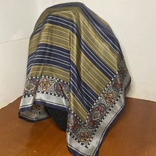 Ellen Tracy Silk Scarf Square21  x21  