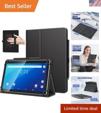 Universal Case for 10.1 Inch Android Tablet with Pen Loop, Lightweight Foldin...