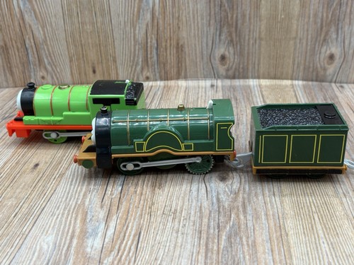 Thomas Trackmaster Percy & Emily Train Car Tender Set Gullane Tested Works 2013 - Picture 5 of 6