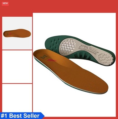 Memory Foam Insoles Size 13 Medium Cushioned Arch Support Heel Cup Shoe Inserts