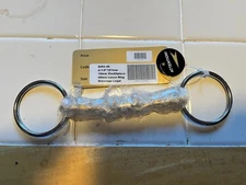 Neue Schule PONY Tranz Angled (double jointed) Loose Ring Snaffle - 4.25" - NEW