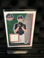 2022 USA Baseball Stars and Stripes Materials #USAM-AH Adam Hachman Jersey NM-MT