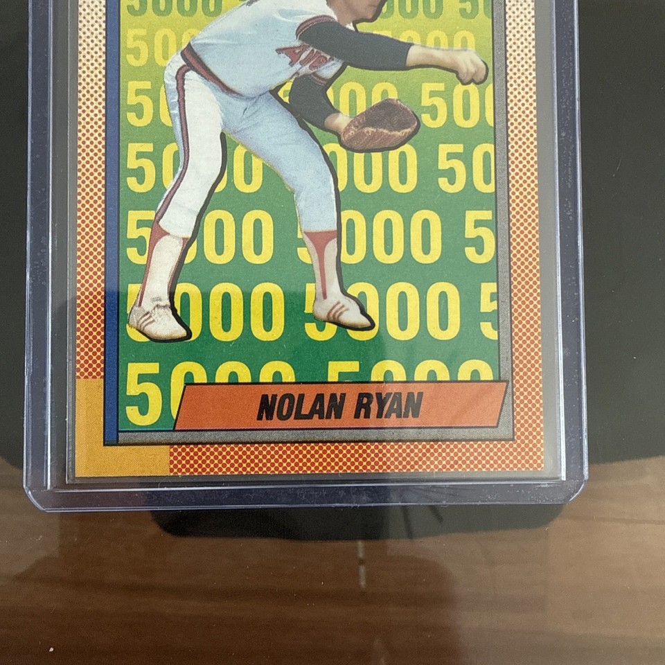 1990 TOPPS #3 NOLAN RYAN ANGELS HOF GEM MINT 5000 Baseball Card 🔥🔥 | eBay