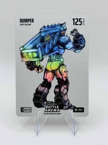 Bo Jackson Battle Arena #BLBF-606 Cal Raleigh `Dumper` Blizzard Battlefoil Steel