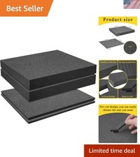 4 PCS Pick and Pluck Foam Inserts - Customizable Storage Solution for Crafts