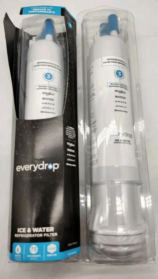 x2 Ice and Water Refrigerator Filter 3 Box Damaged Lot Of 2 - Image 3 of 4