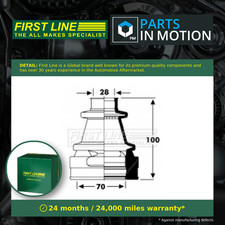CV Joint Boot fits FORD MONDEO Mk3 2.0 Front Inner 00 to 07 C.V. Driveshaft New