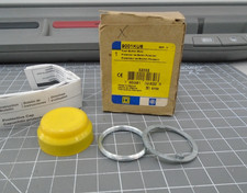 NEW Square D 9001KU6 Yellow Push Button Boot