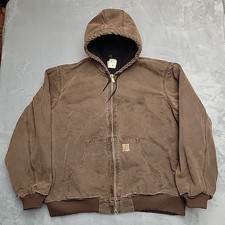 VTG Carhartt Active Jacket Mens XXL Tall Brow...