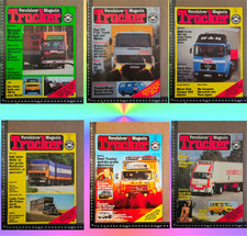 ZEITSCHRIFT HEFT TRUCKER FERNFAHRER MAGAZIN VON 1986