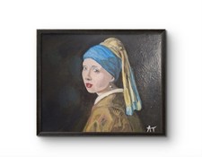 Dutch 8x10 Baroque Still Life Acrylic Panel Painting Signed Wall Art