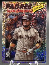 2026 Topps Heritage Luis Arraez Silver Sparkle Chrome #293 San Diego Padres