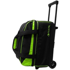 Double Roller 2 Bowling Bag with Large Separate Compartment for Bowling Shoes...