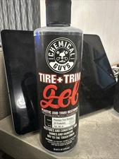 CHEMICAL GUYS TIRE AND TRIM GEL - PLASTIC, RUBBER RESTORER - WET LOOK TYRE SHINE