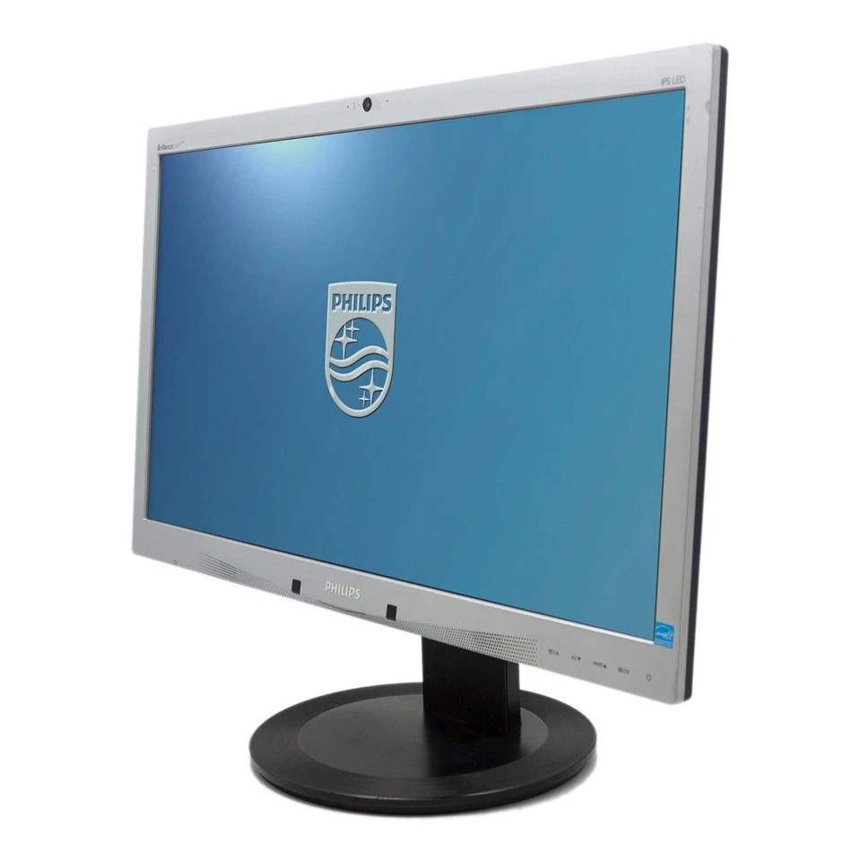 Philips 231P4Q 23" Fhd 16:9 Monitor With Integrated Webcam Dvi Vga Dp - Image 2 of 4