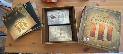 AGE OF EMPIRES 3 COLLECTOR'S EDITION PC Big Box COMPLETE SET