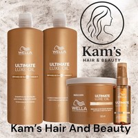 Wella Ultimate Smooth Shampoo,Conditioner,Oil And Mask-250ml- 1000ml