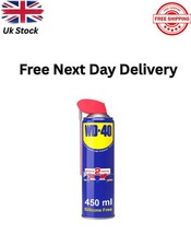 WD-40 Multi-Use Smart Straw 450ml Spray Aerosol Can Clean Rust Lubricant, blueUk 28.73 per litre