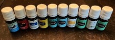 NEW Lot 10 Bottles Young Living Essential Oils 5 Ml/ea