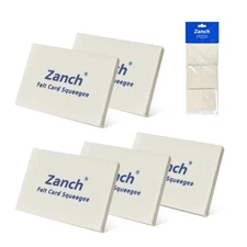 Window Tint Tools Soft Wool Felt Squeegee for Protective and Vinyl Wrap Film