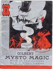 GILBERT MYSTO MAGIC trick booklet #2 (1938) - belonged to artist Noel Spangler
