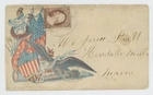 Mr Fancy Cancel 26 CIVIL WAR PATRIOTIC EAGLE FLAGSS SHIELD INDISTINCT CDS TO ME