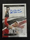 Patrick Mahomes 2025 Impeccable Super Bowl Champion Silver Auto /10 Inscription