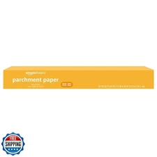 Amazon Basics Parchment Paper for Baking, Non-Stick, 90 Sq Ft Roll, 1 Pack