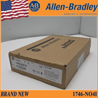 1746-NO4I New AB 1746 NO4I SER A SLC 500 Analog Ouput Module US Same Day Ship