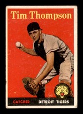 1958 Topps Var #57 Tim Thompson YL VG X2528715