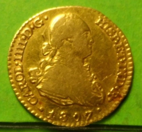 CARLOS IV, 1 Escudo, 1807, MADRID -FA, Gold, SPAIN