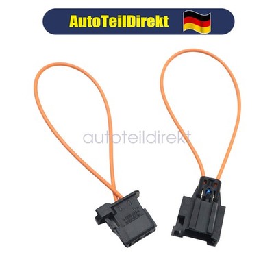 2x Lichtleiter Connector Brückenstecker MOST Für Audi VW Porsche BMW LWL Brücke